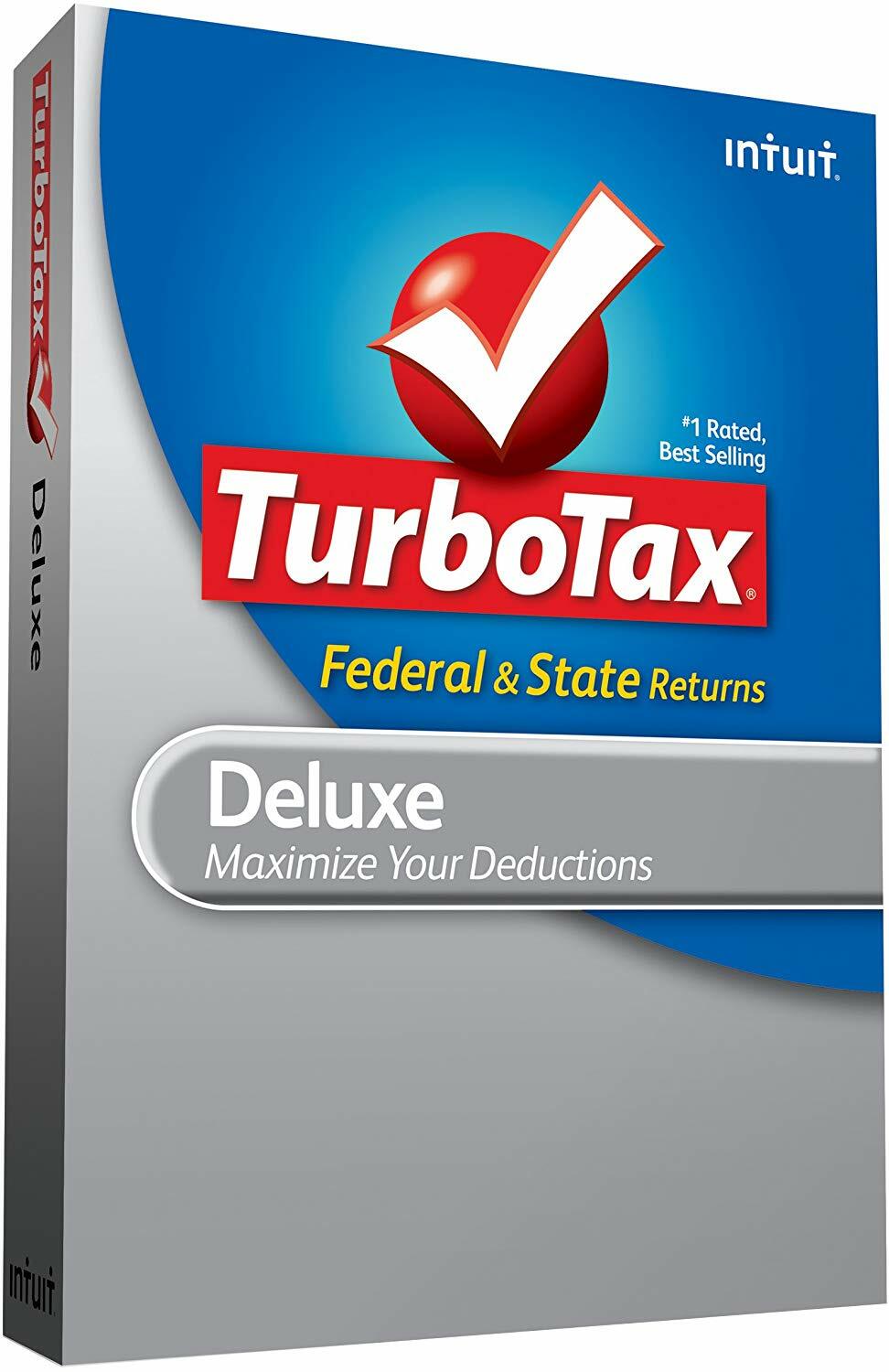 Turbotax 2007 Deluxe Federal plus state 2007 Turbo tax For Window’s and Mac NEW