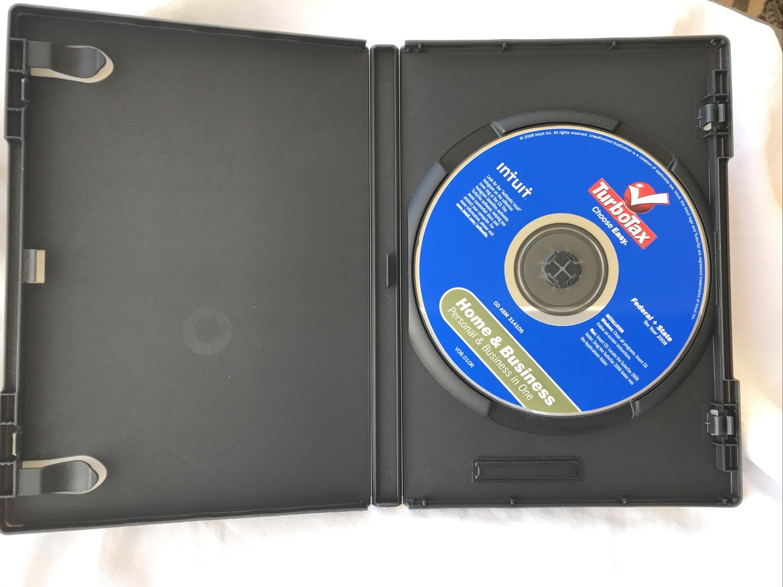 Turbotax 2008 Home & Business