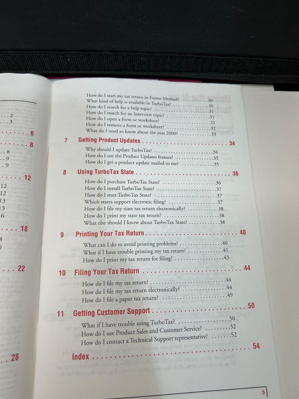 Quicken Turbo Tax Vintage 1998 Guide Only 53 Pages