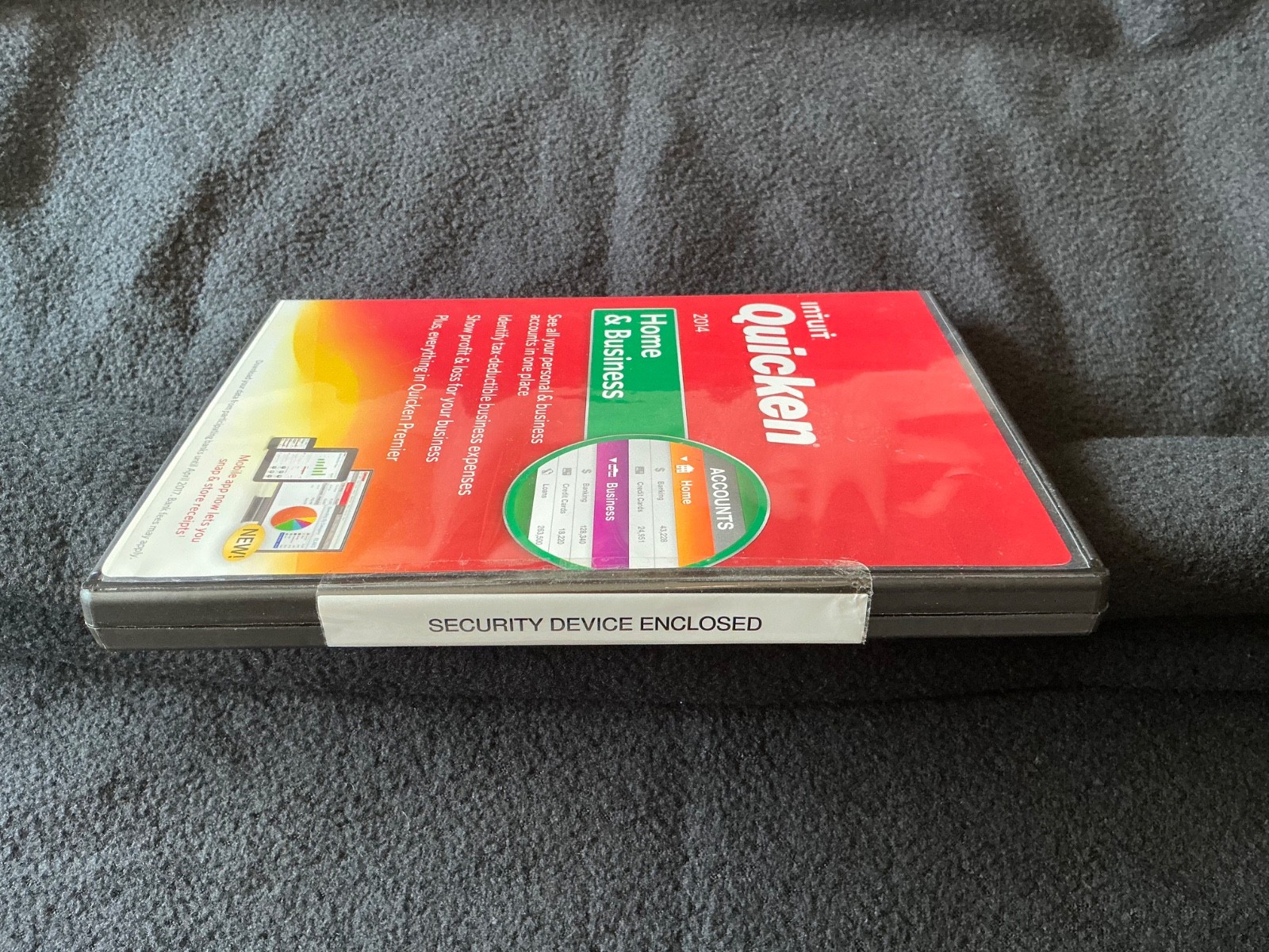Intuit Quicken 2014 Home & Business Software Disc Windows XP SP3 + Vista SP1/7/8