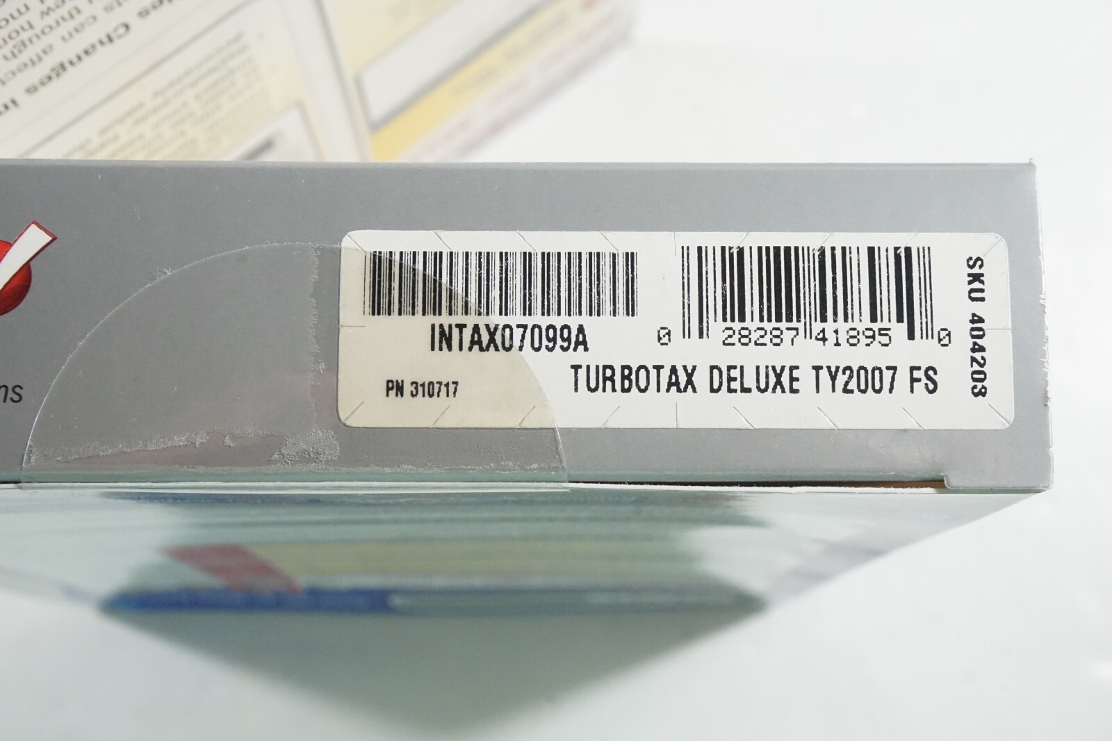 TurboTax Deluxe Federal and State For Windows & Mac – Tax Year 2007, in Box