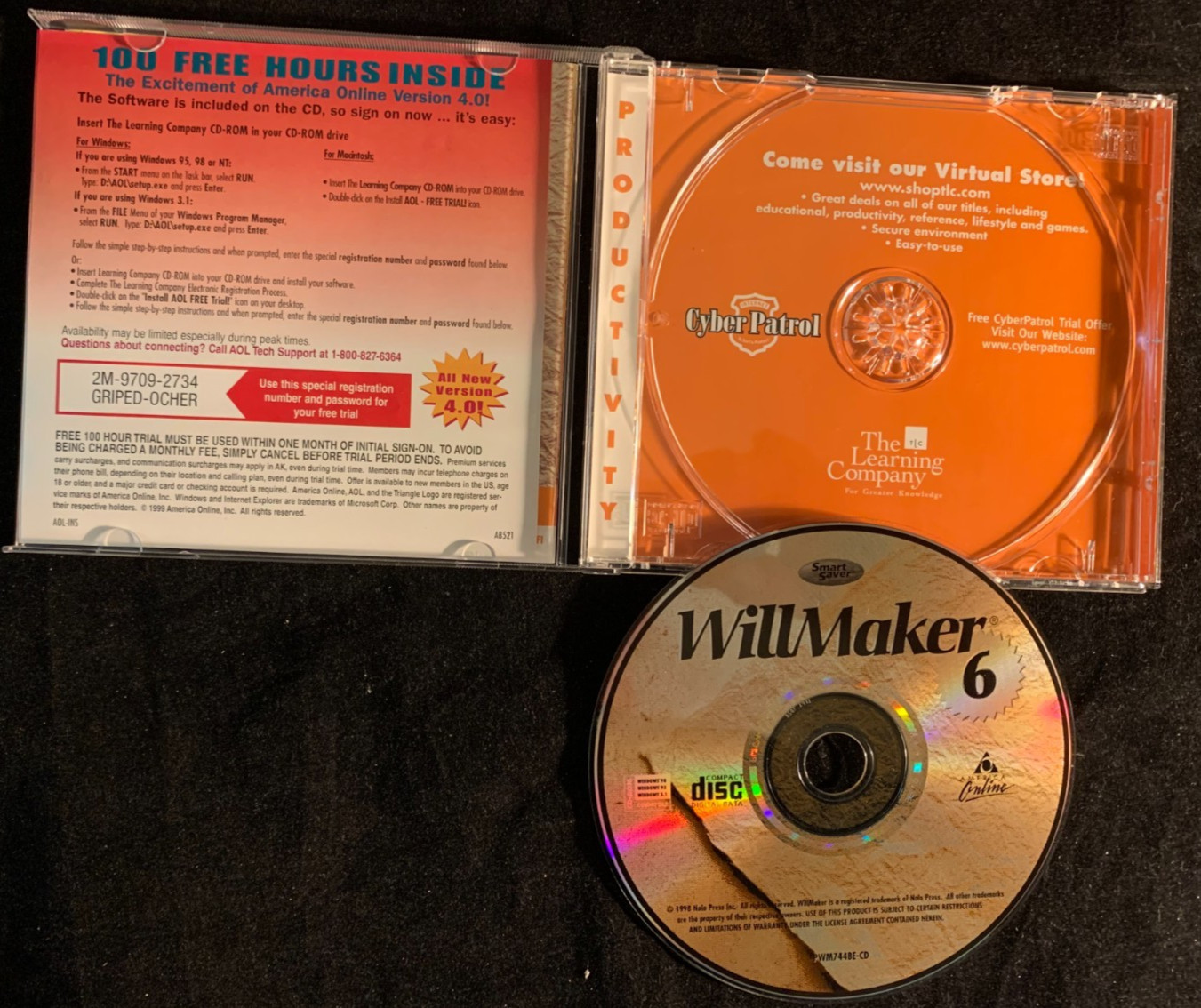 Willmaker 6 ~ CD Legal Will Living Will Final Arrangements Win 1998 MINT-