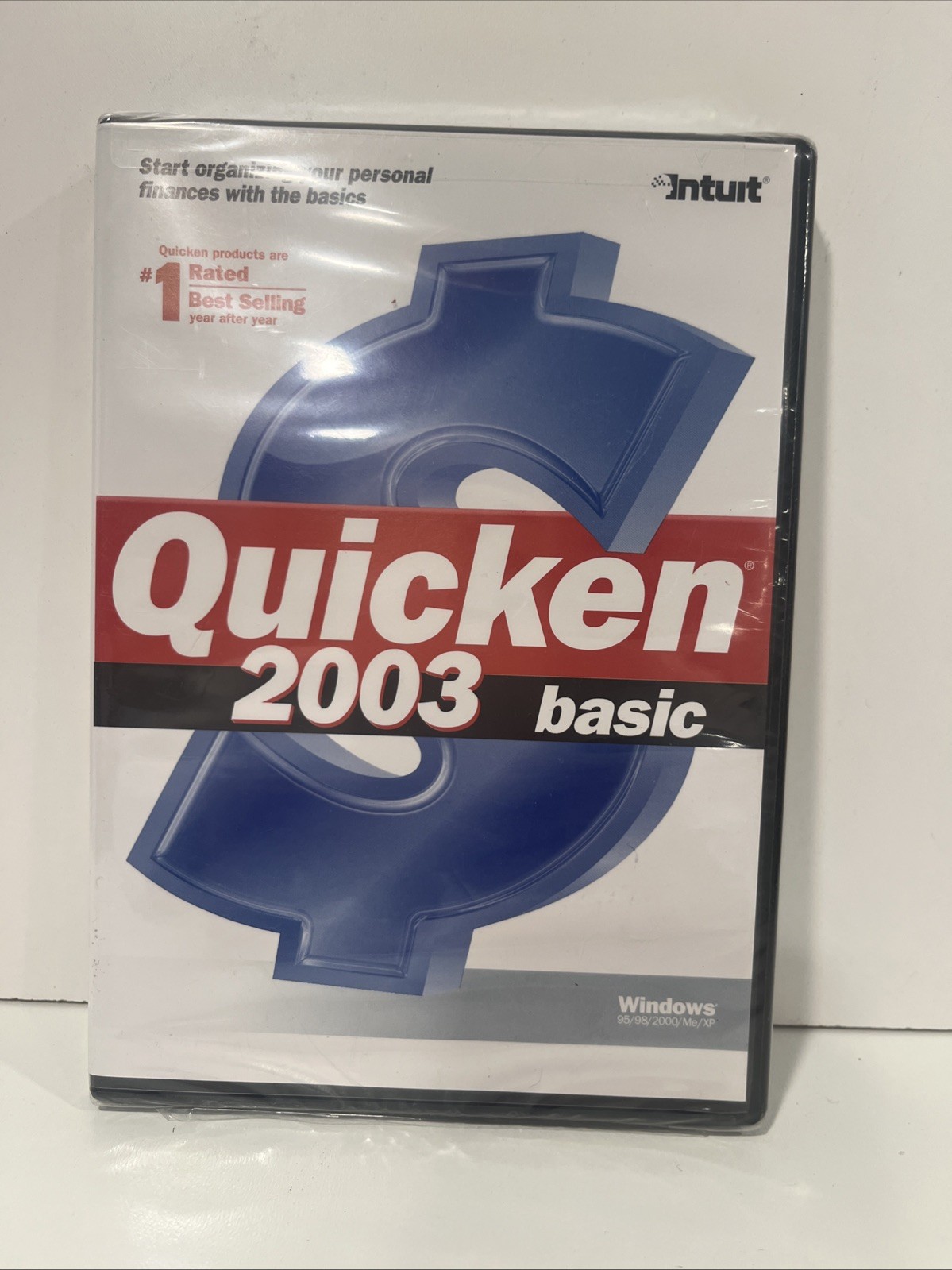 Quicken 2003 basic intuit Windows 95 98 2000 ME/Xp New