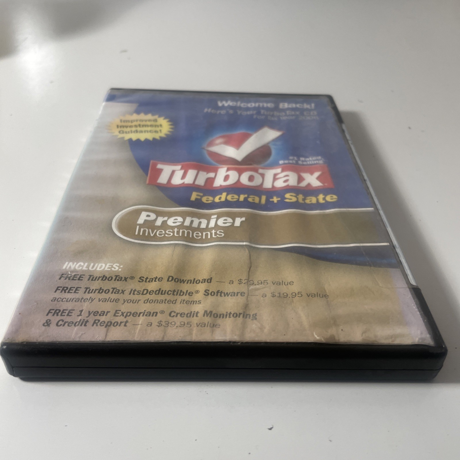 Turbotax 2006 Premier with Fed & State. New in box Sealed!!! (read)