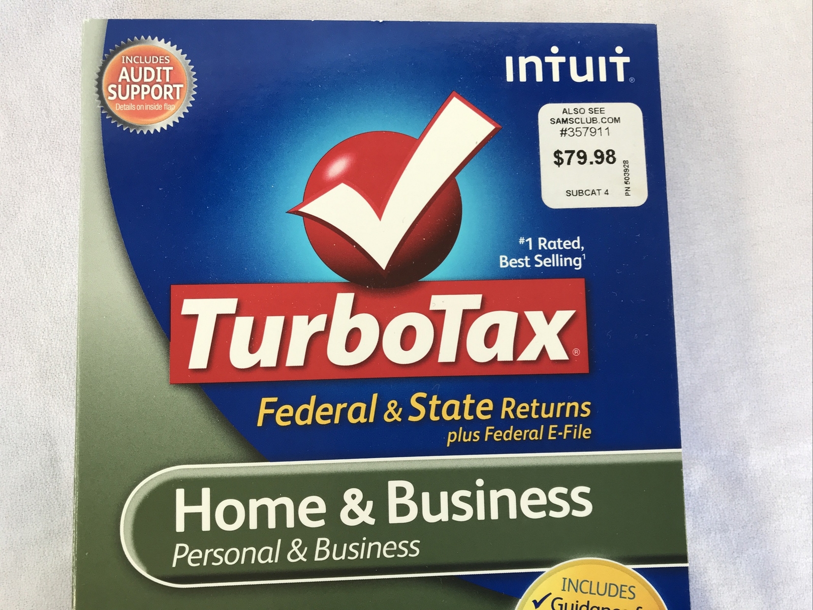 TurboTax Turbo Tax Home & Business Fed + State 2012