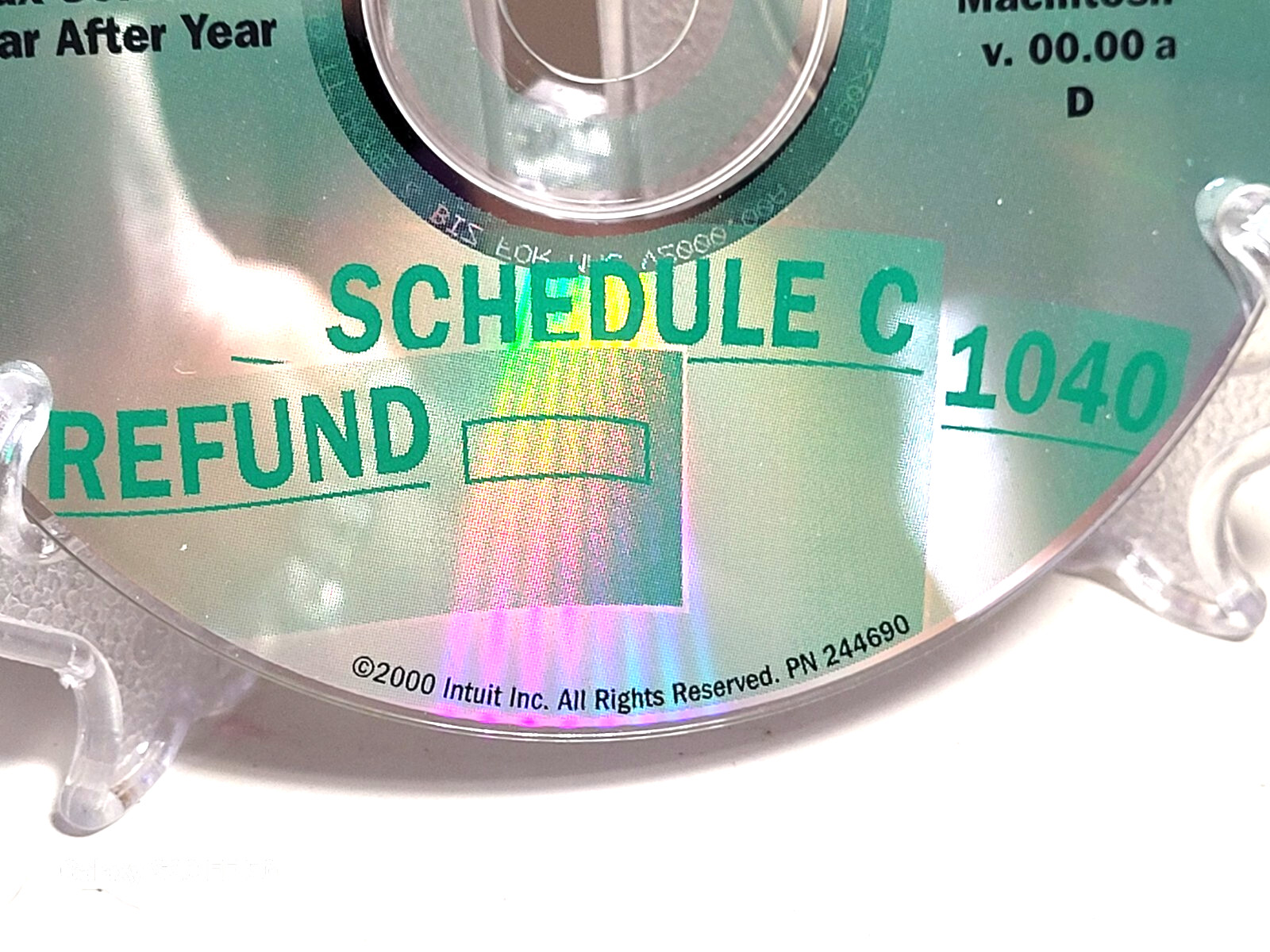 Quicken TurboTax Premier Tax Year 2000-Home & Business CD-for Macintosh V.00.00a