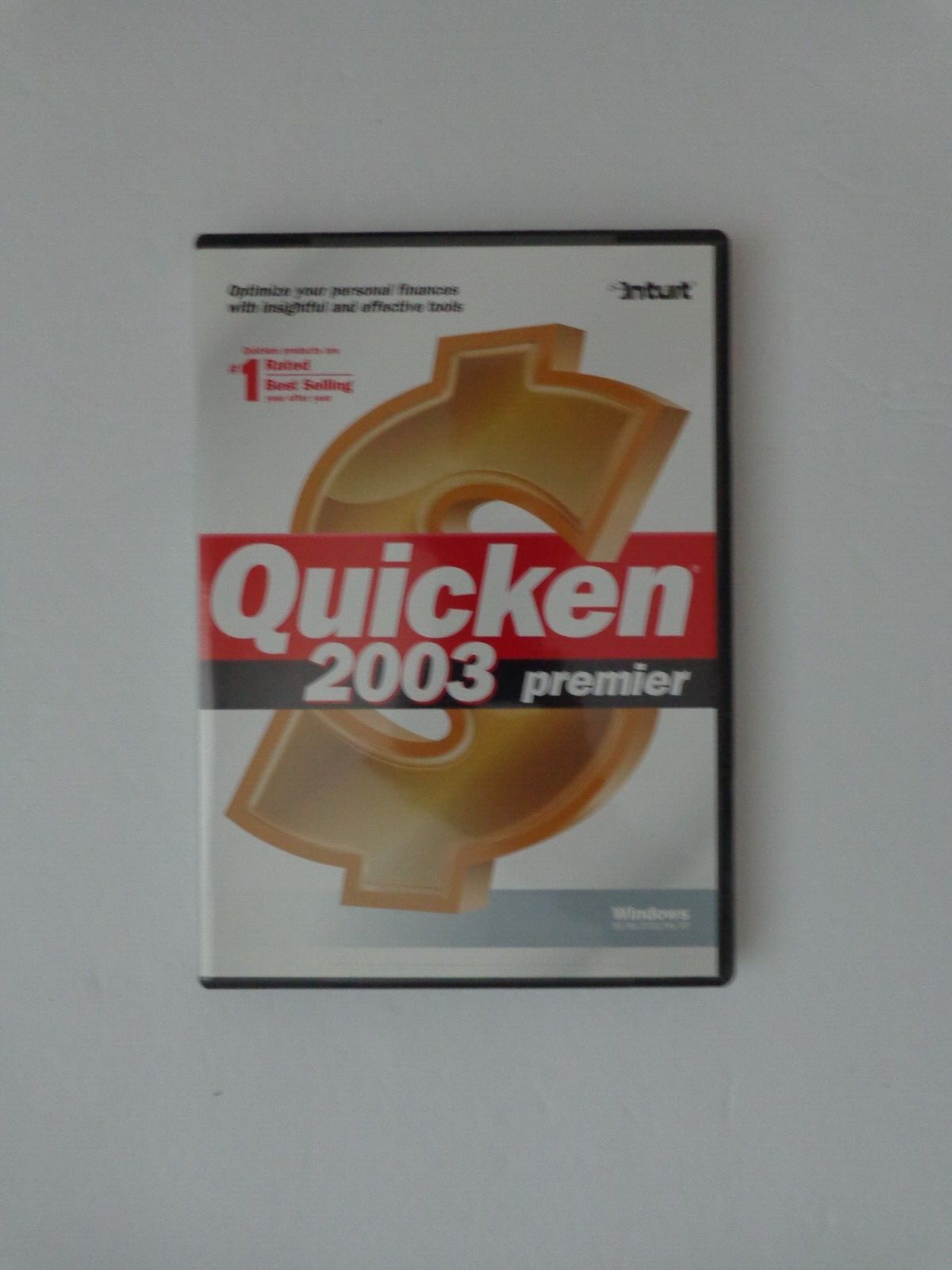 Intuit Quicken 2003 Premier For Windows