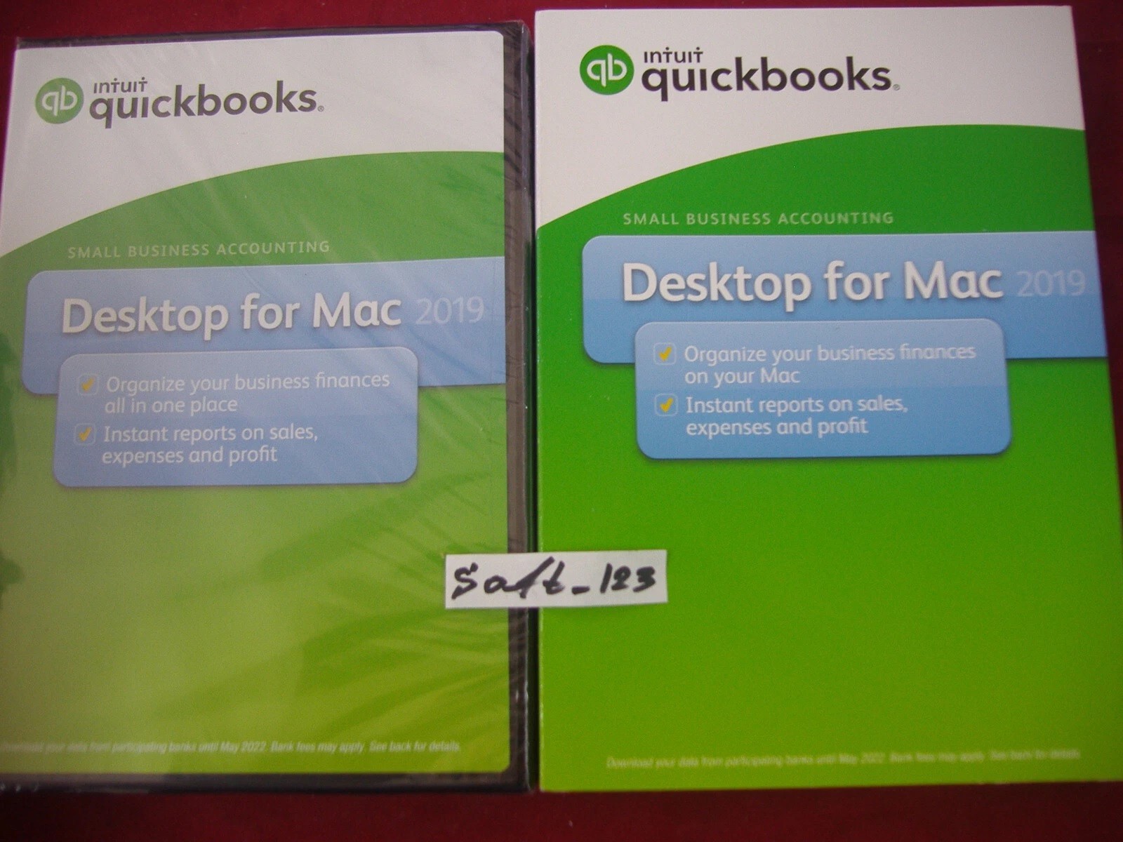 INTUIT QUICKBOOKS DESKTOP 2019 FOR MAC FULL DVD SEALED BOX =LIFTIME LICENSE=