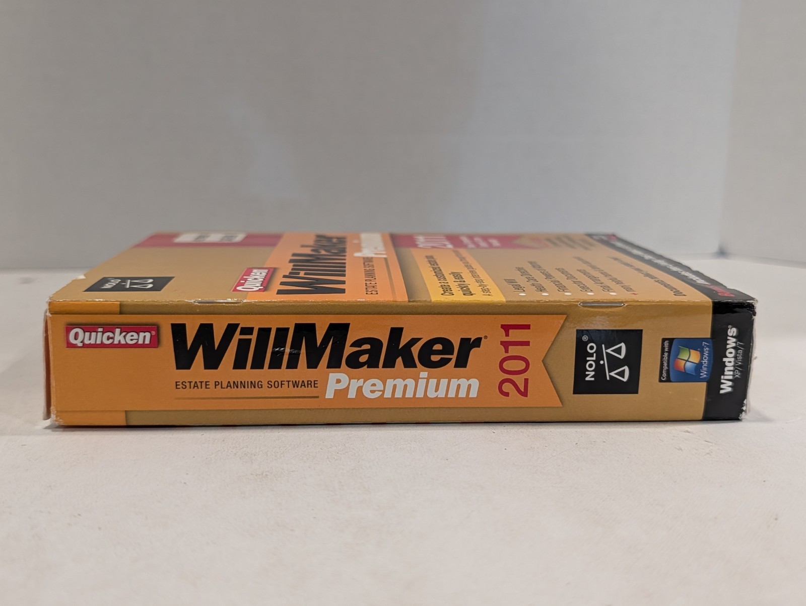 Quicken WillMaker PREMIUM 2011 – NOT COMPLETE – 4 Discs PC CD-ROM