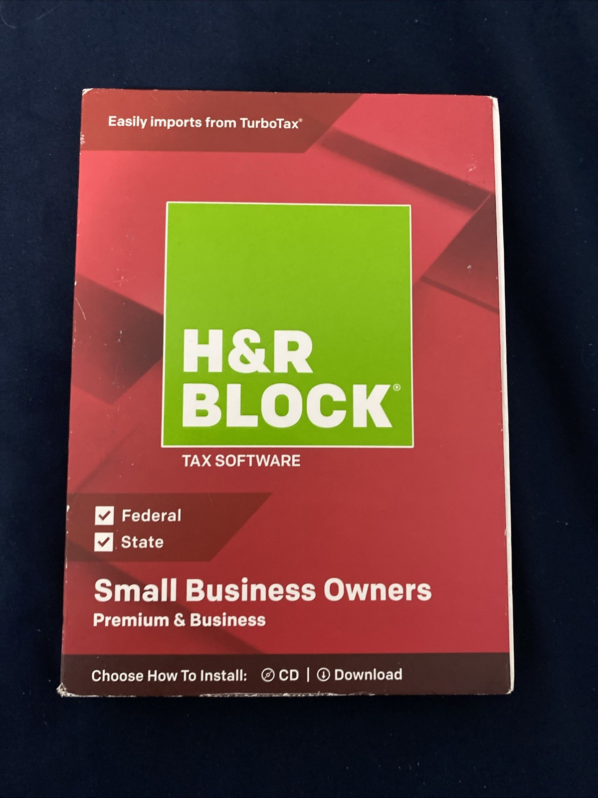 H&R Block Premium & Business Tax Software 2018 SMALL BUSINESS OWNERS