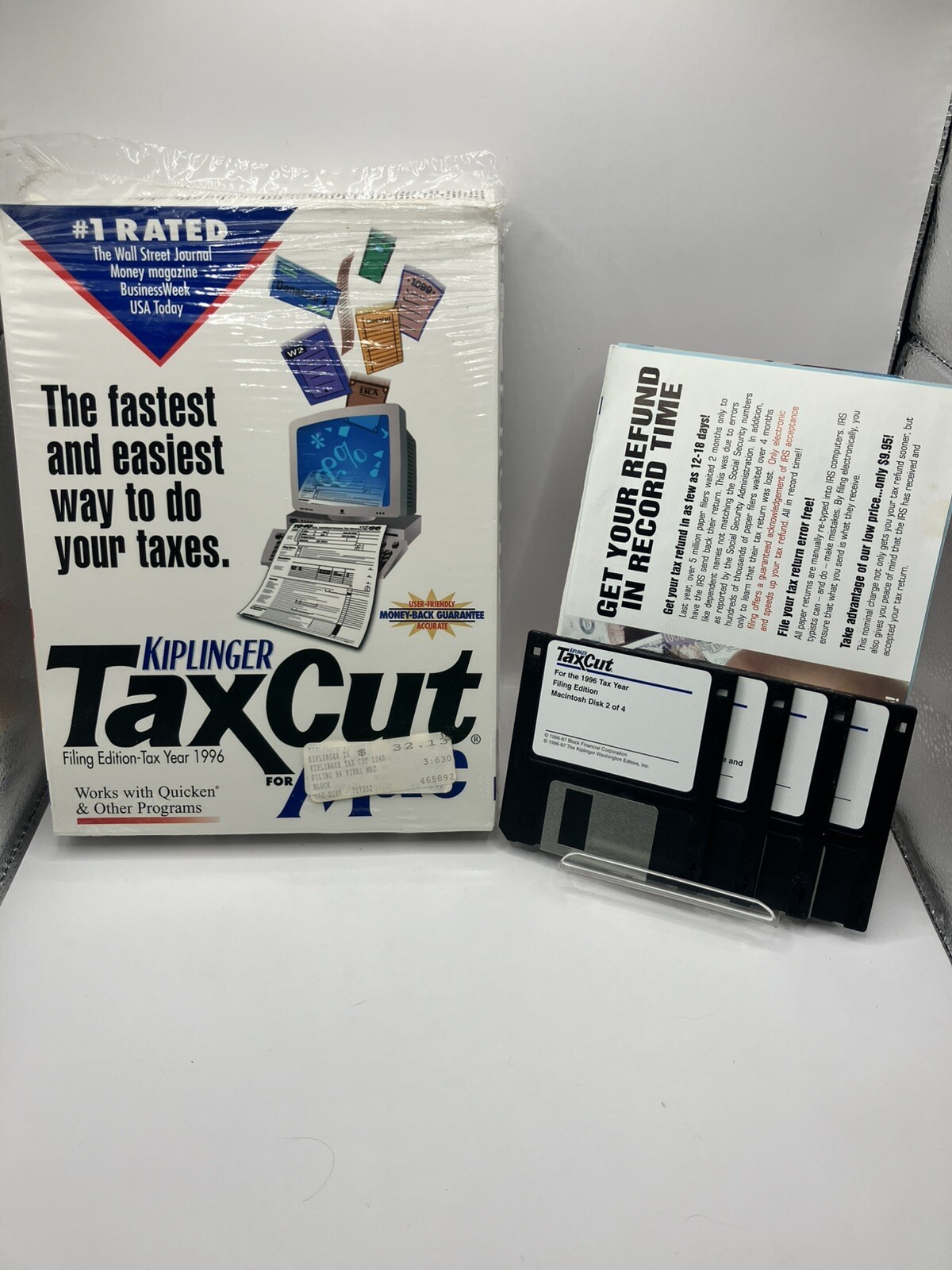 Kiplinger Tax Cut Filing Edition Tax Cut 1996