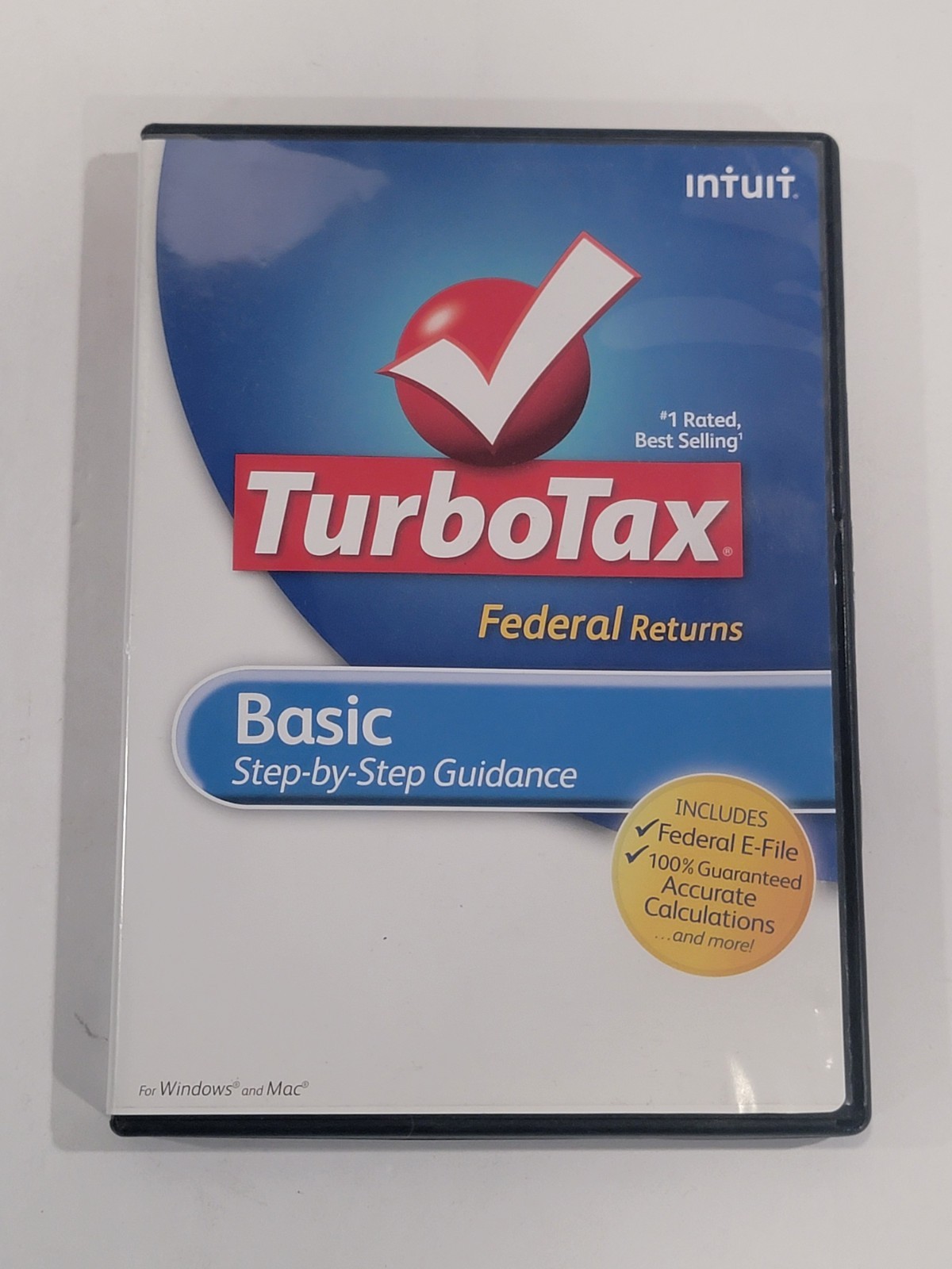 Intuit TurboTax Basic 2009 Software – Federal Only