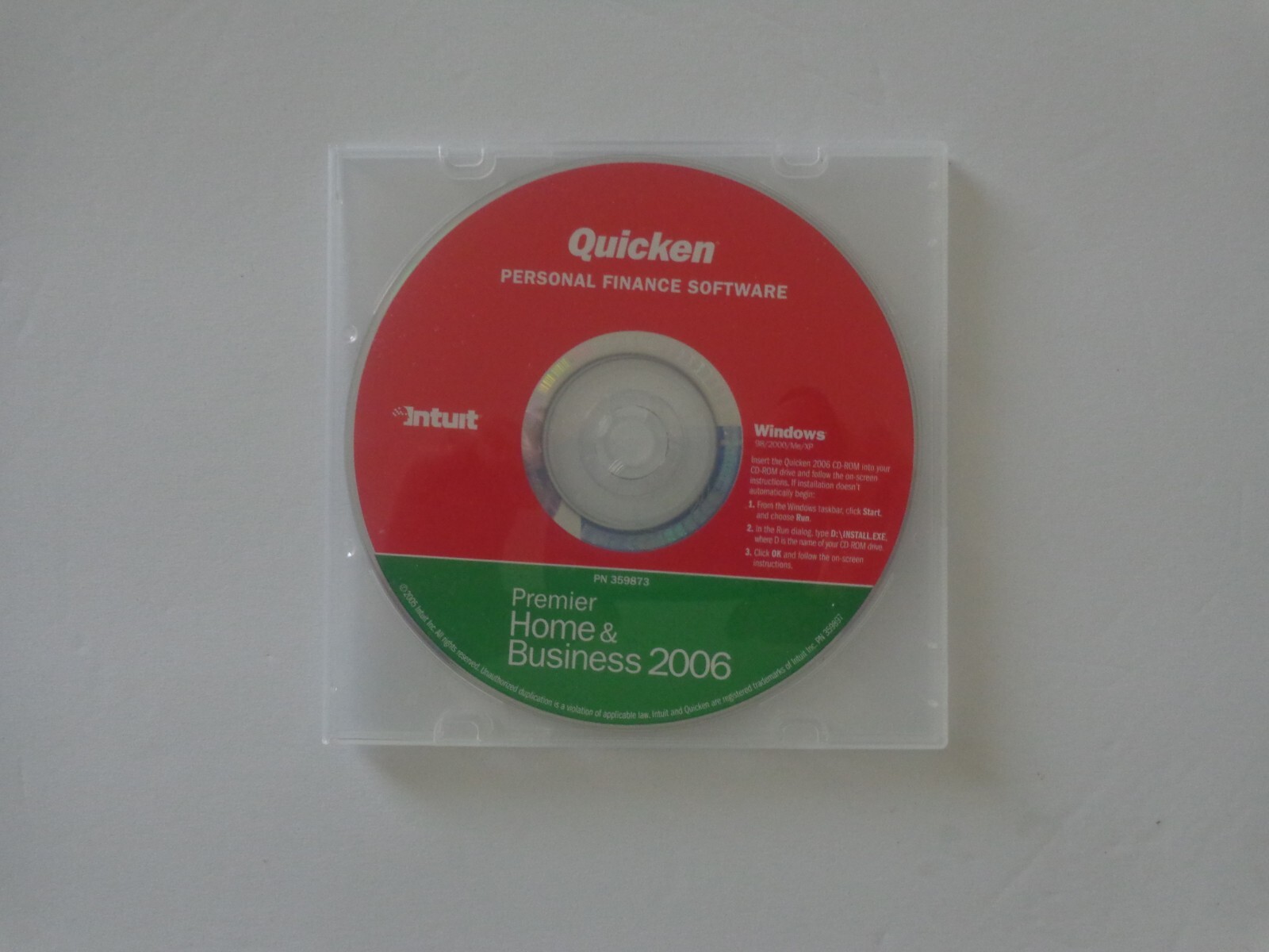 Quicken Premier Home and Business 2006 For Windows