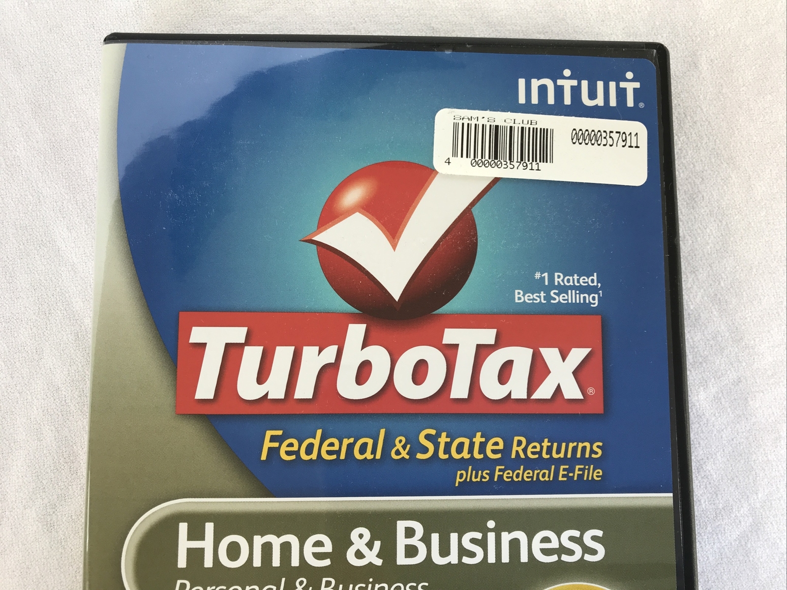 TurboTax Turbo Tax Home & Business Fed + State 2012