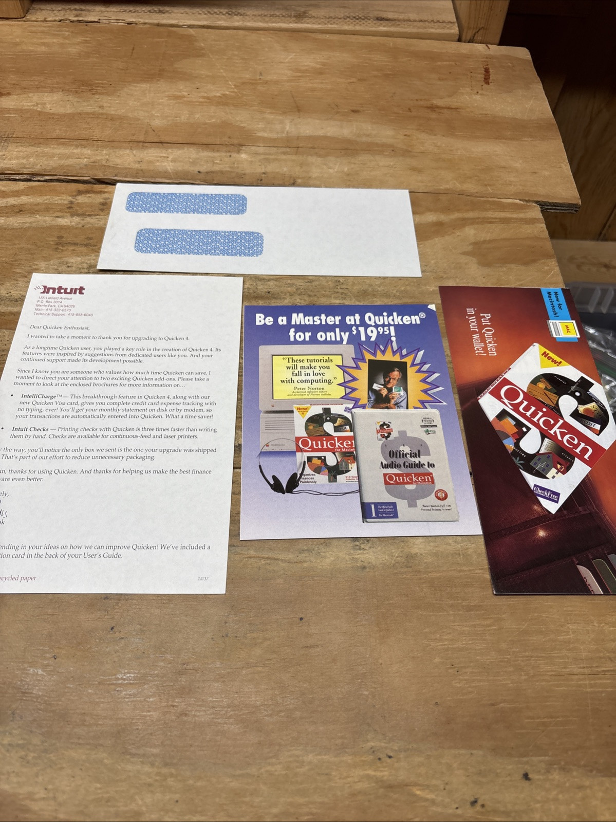 Macintosh 3.0 Quicken 1991 Manage Home & Business Finances Intuit Floppy Disk