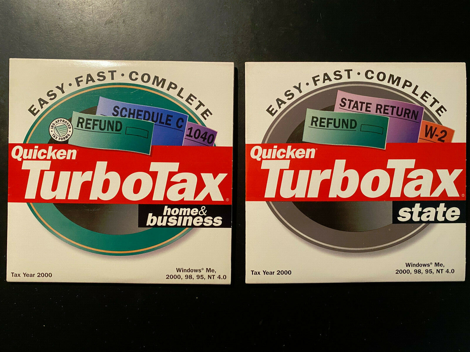 2000 TURBOTAX Home & Business COMPLETE FEDERAL and STATE