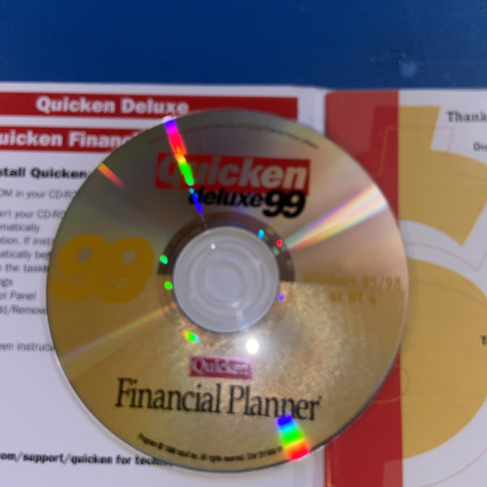 Quicken Suite 99 For Windows 95 / 98 / w/Family Lawyer & Financial Planner