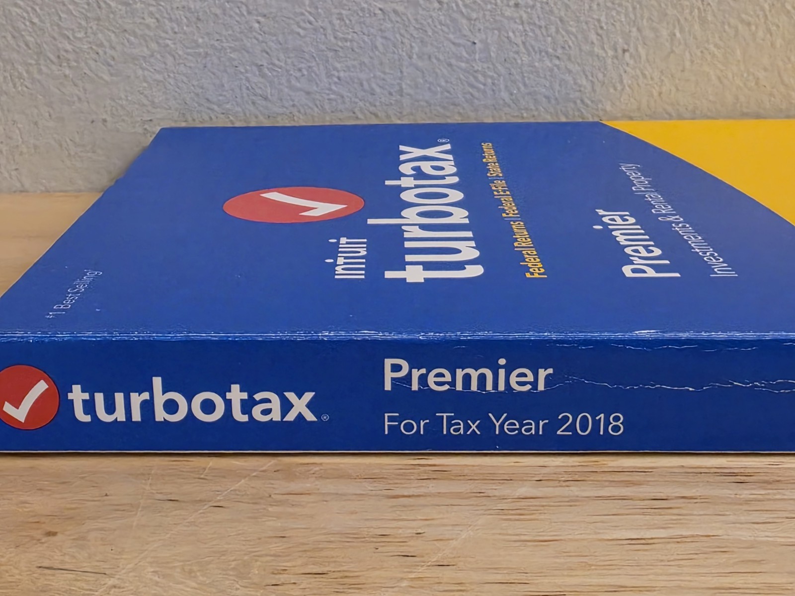 USED 2018 TurboTax Premier Investments & Rental Property, Fed & State Income Tax