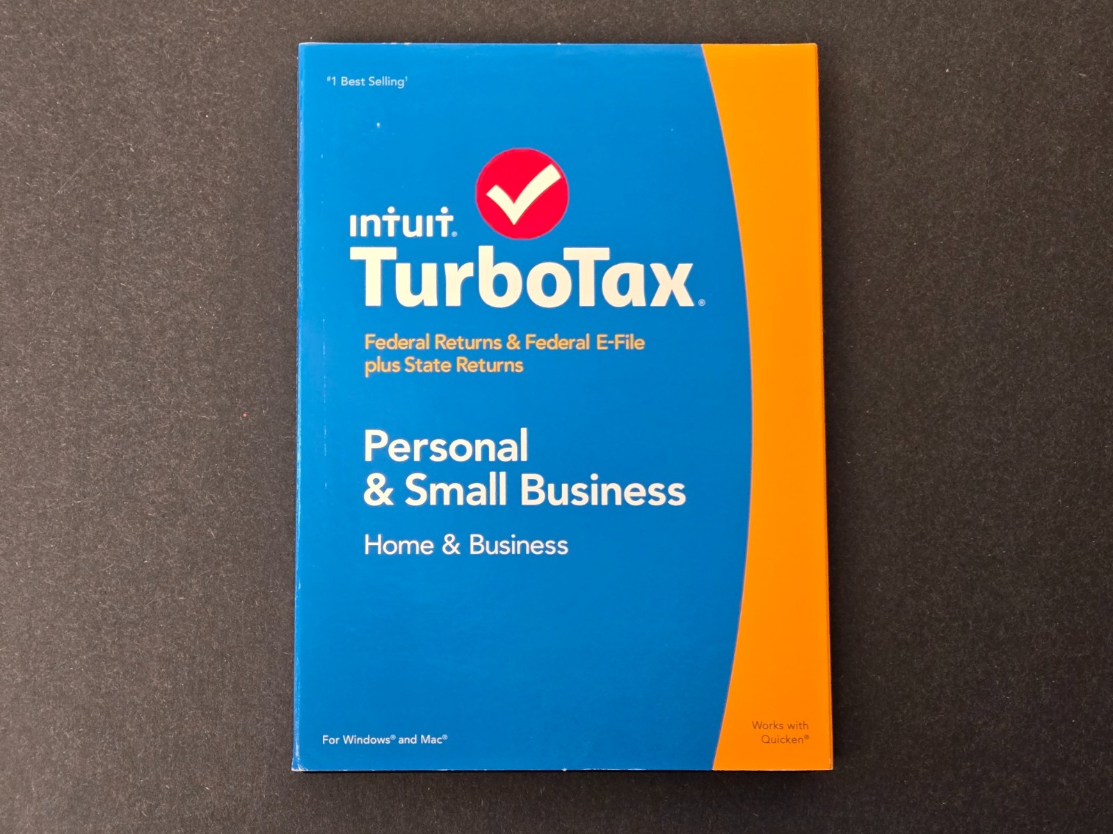 2014 Intuit TurboTax Home and Business CD – Windows/Mac