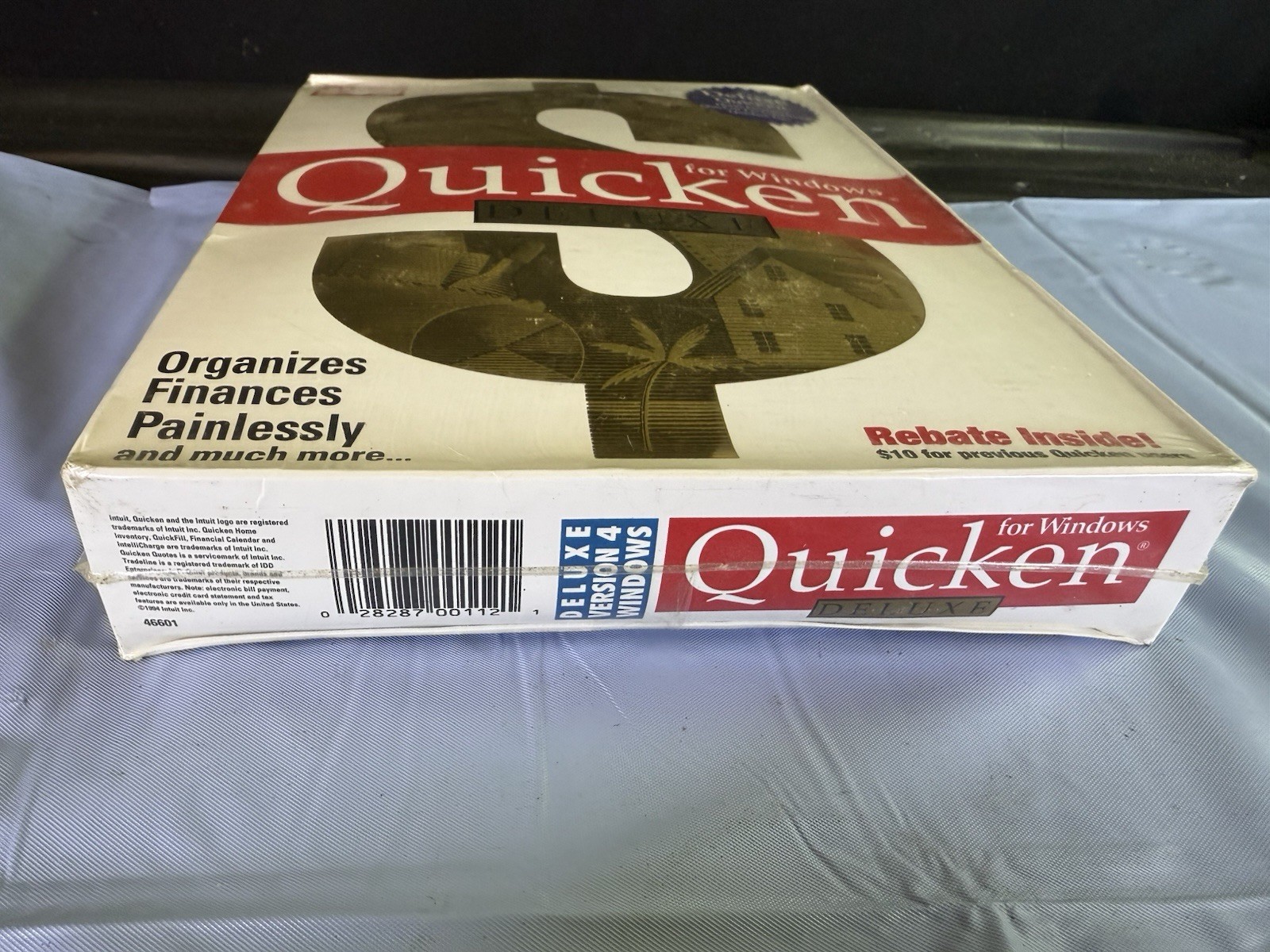 Intuit Quicken Version 4 For Macintosh – Brand New Sealed In Box – 3.5” Floppy