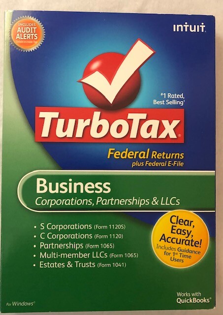 2010 TurboTax BUSINESS Federal Returns/E-file for Windows