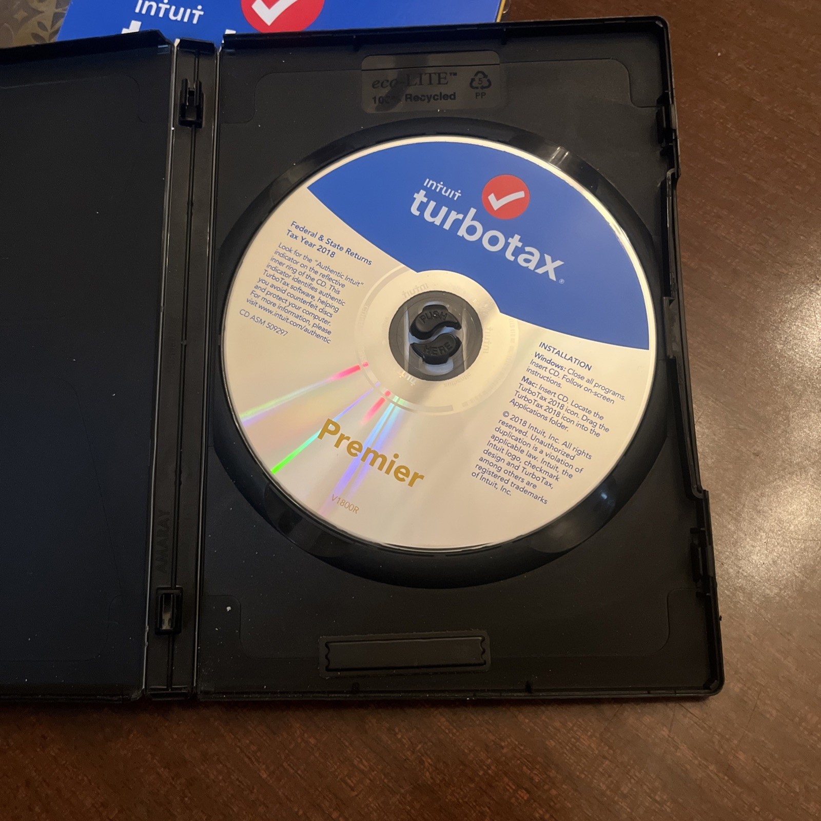 Turbo Tax Premier 2018 Investments Rental Prop Used Once More Info in Notes