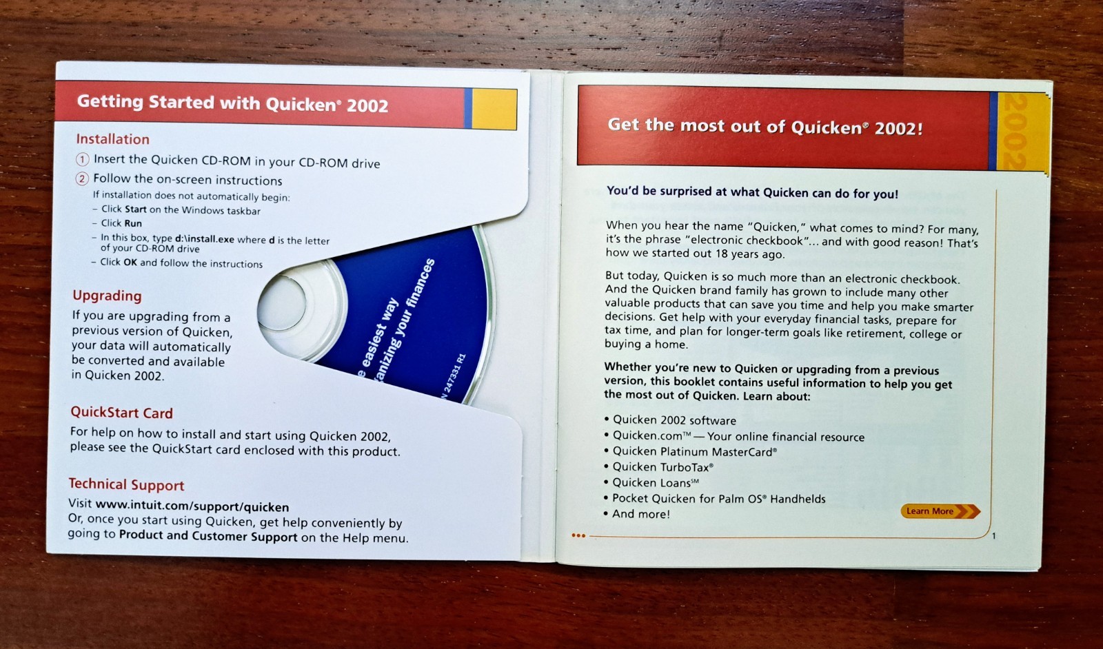 Quicken 2002 Basic, Financial Software, Windows Version, CD
