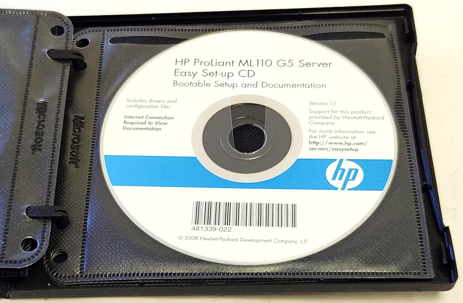 HP PROLIANT ESSENTIALS FOUNDATION PACK VERSION 7.70 W/ MICROSOFT OFFICE PRO 2007